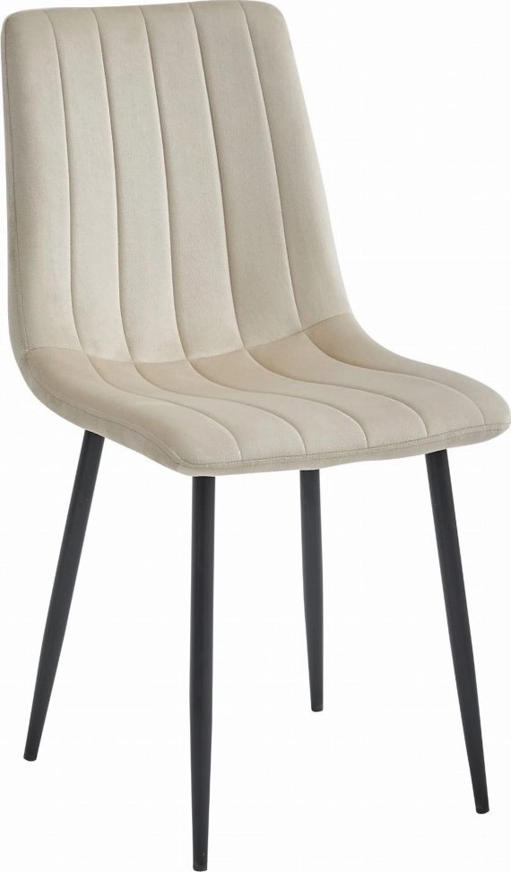 Leobert LAVA chair - beige velvet