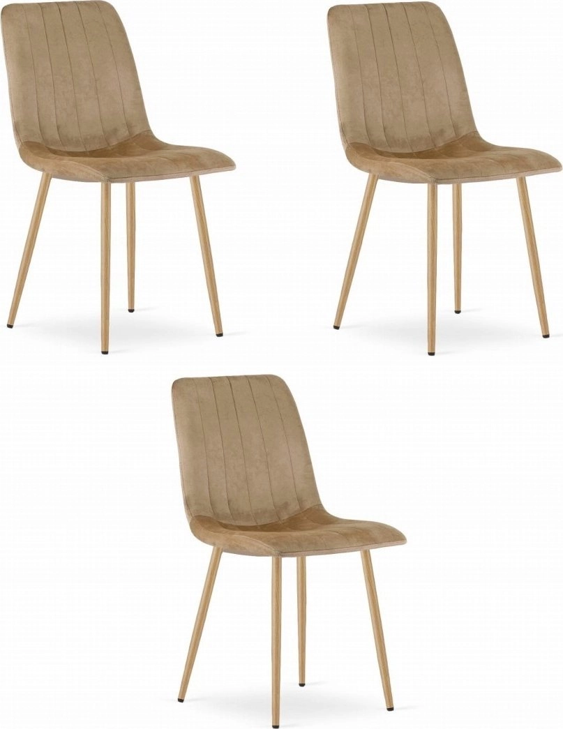 Leobert LAVA chair - brown velvet