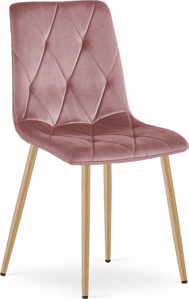 Leobert LIBRA chair - pink velvet