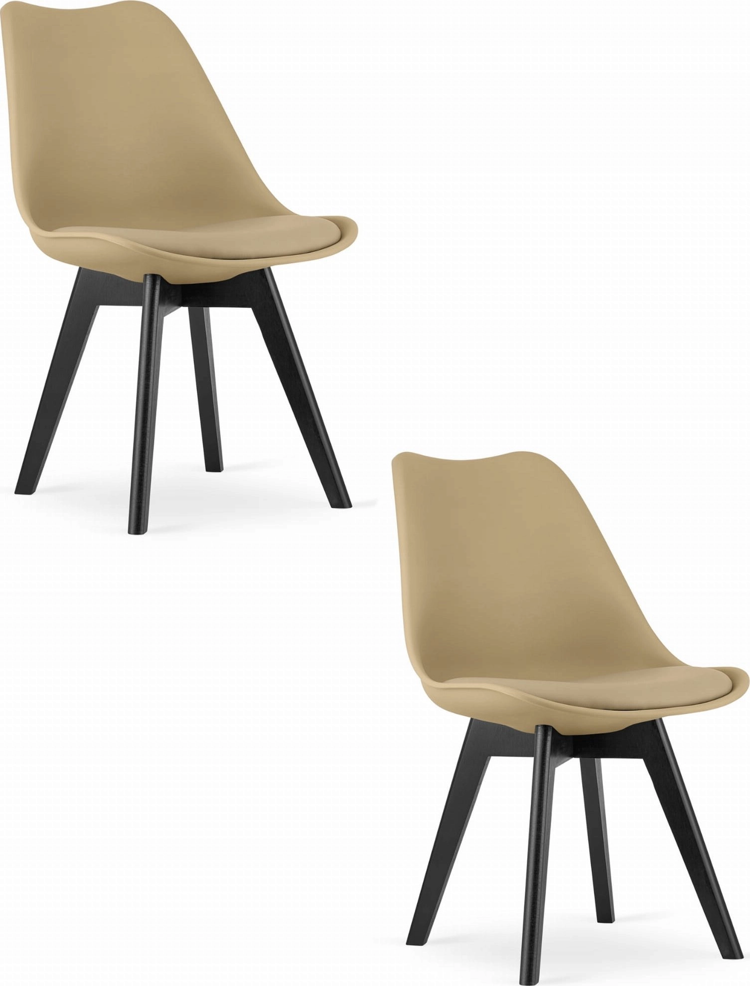 Leobert MARK chair - dark beige