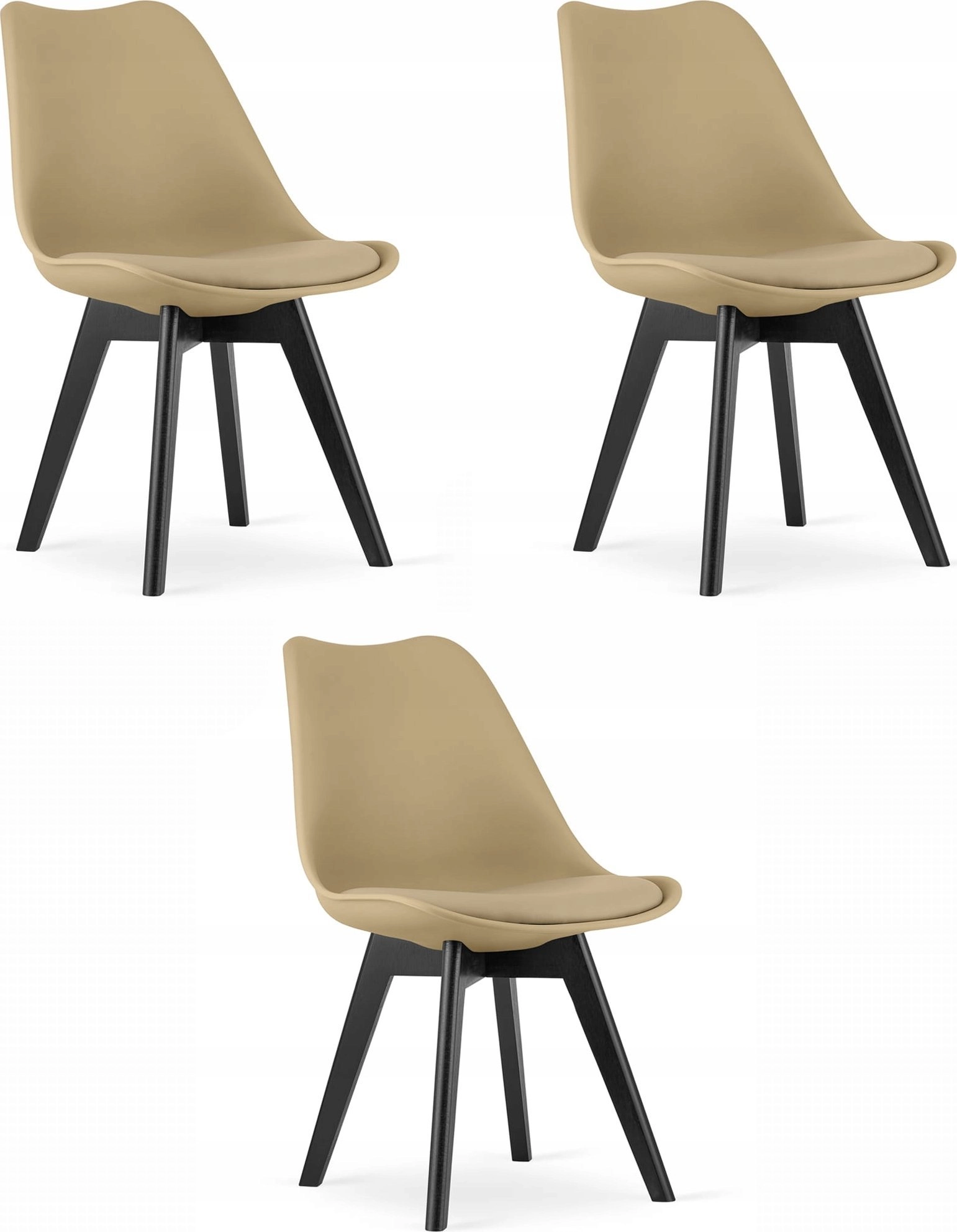 Leobert MARK chair - dark beige