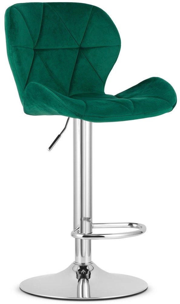WEST stool - green velvet /