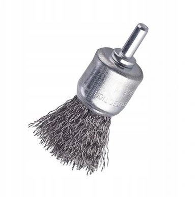 Lessmann SATRA SHANK BRUSH WITH CORRUGATED