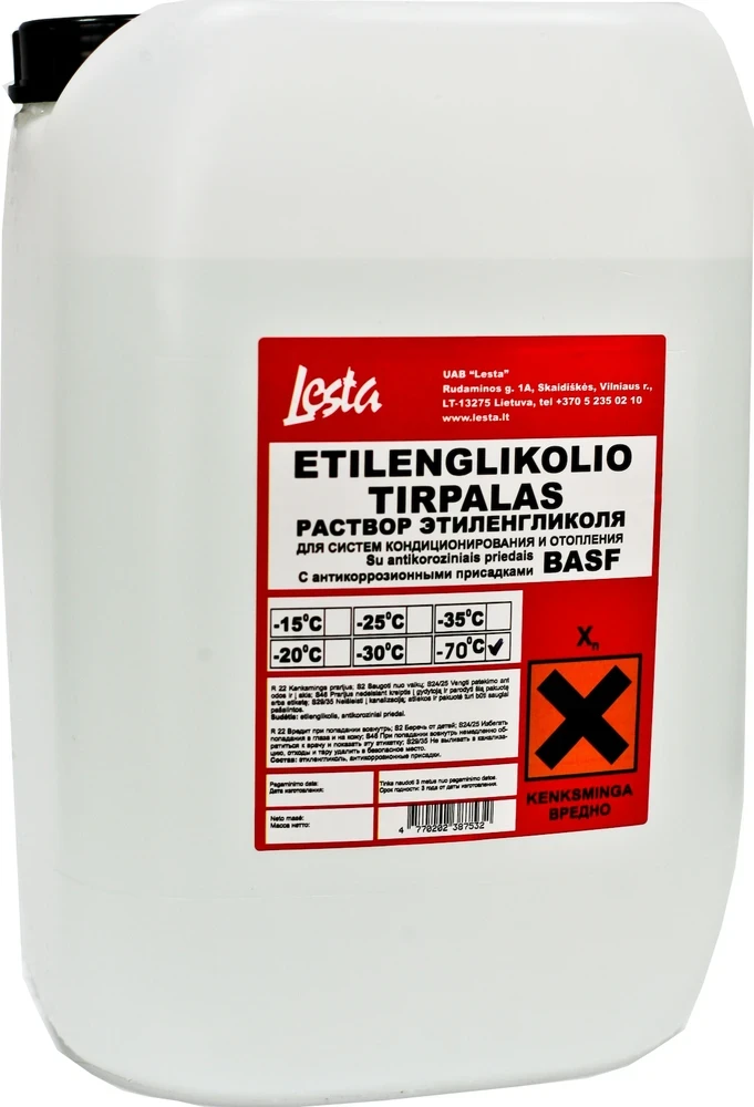 Lesta Ethylene glycol solution. 5kg 100%