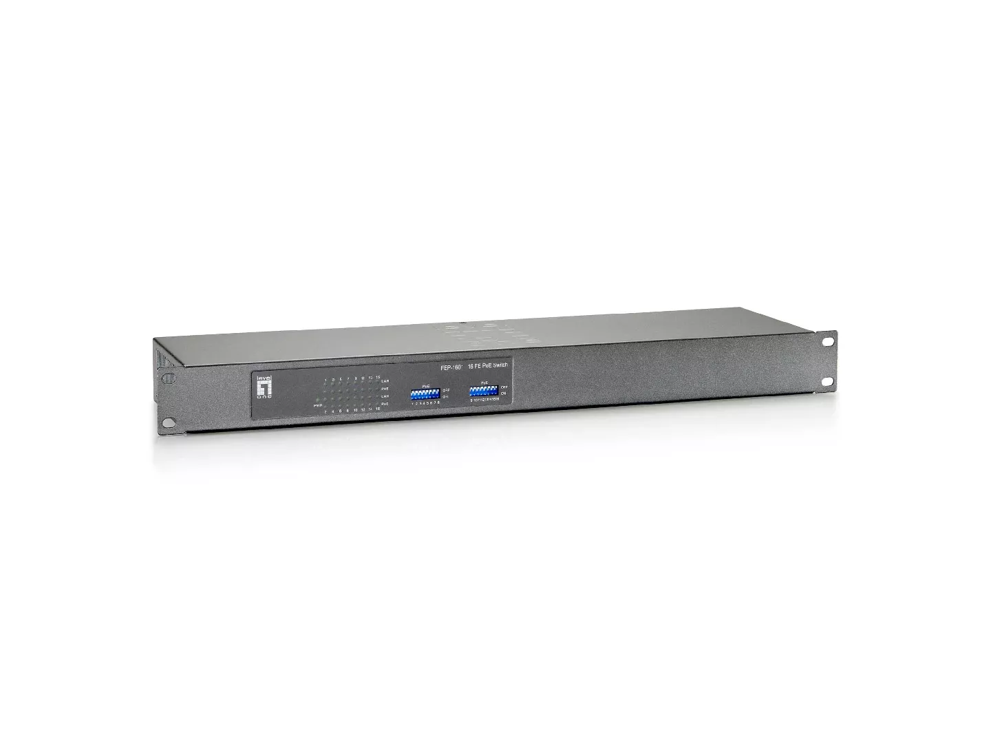 LevelOne 16-Port Fast Ethernet PoE Switch