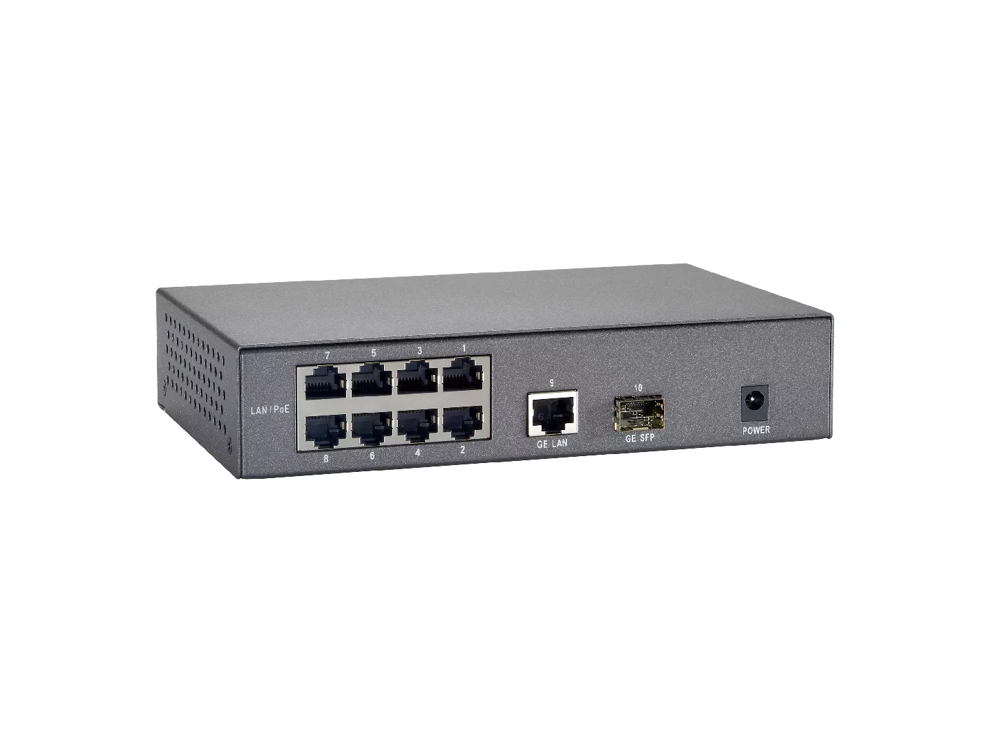 LevelOne 10-Port Fast Ethernet PoE Switch