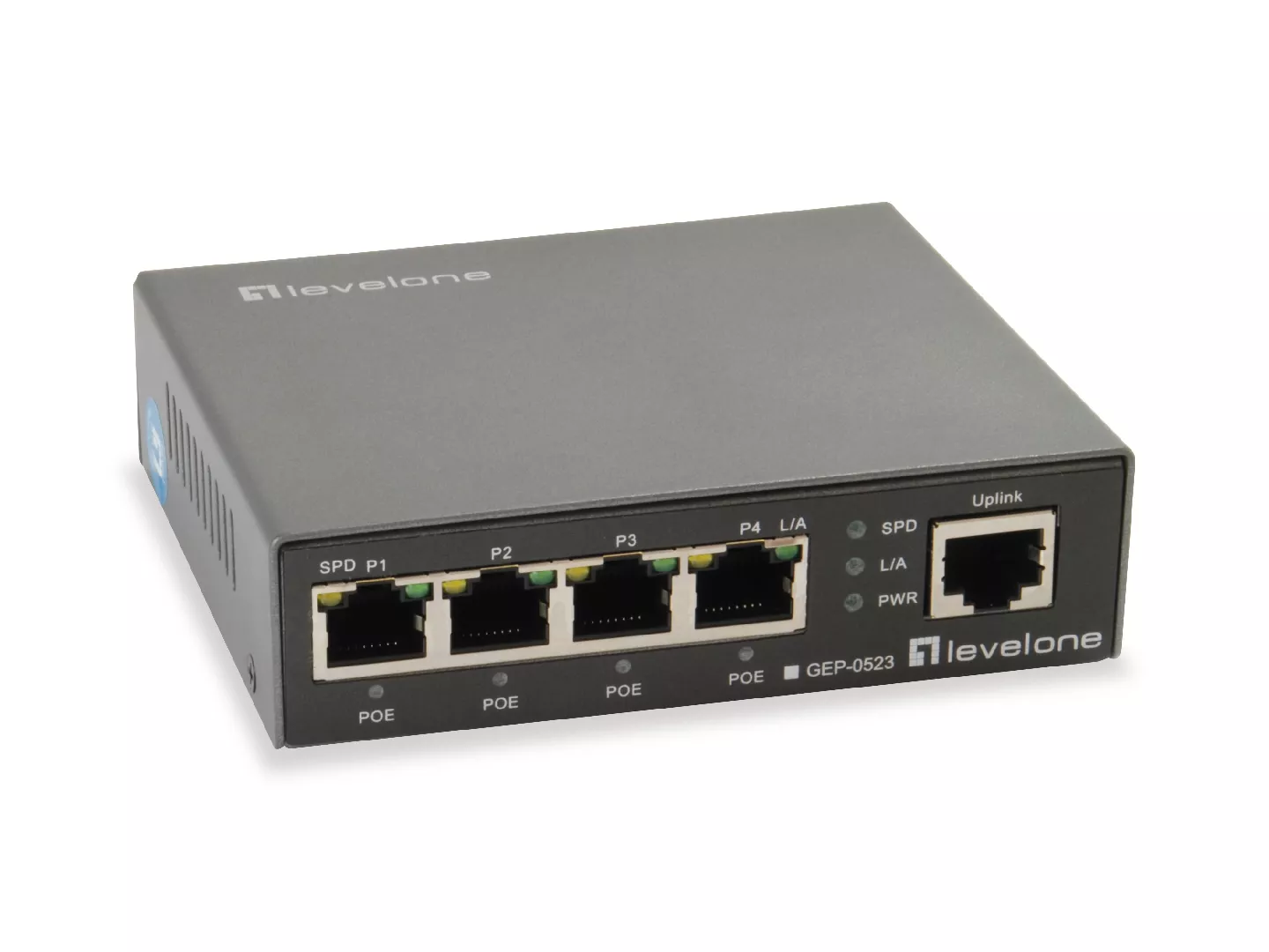 LevelOne 5-Port Gigabit PoE Switch 802