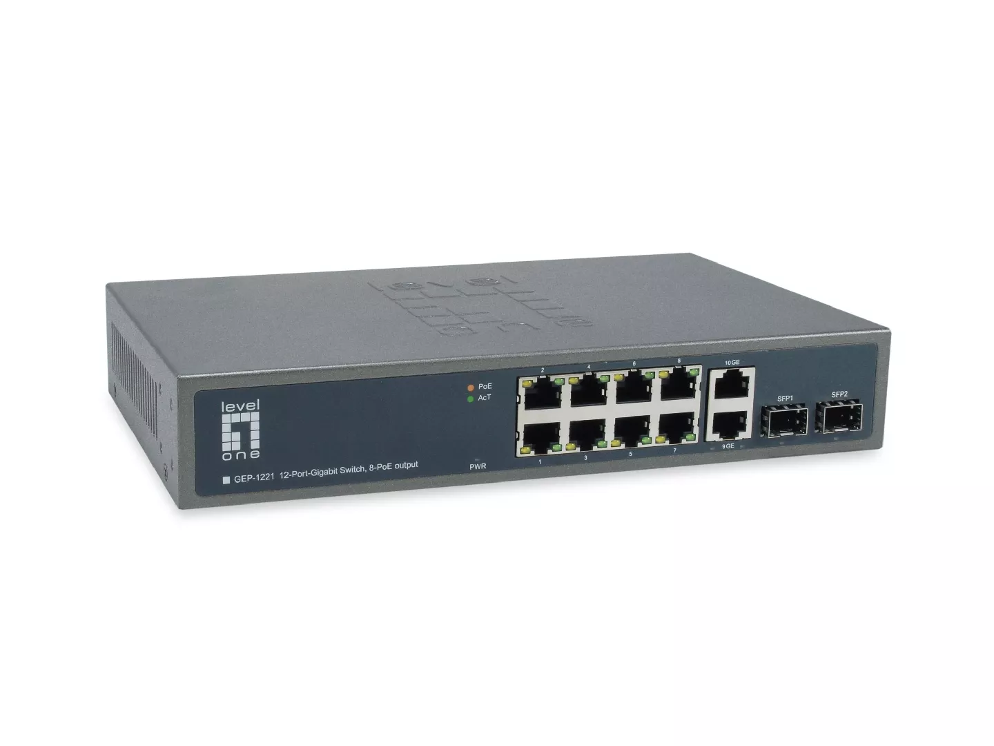 LevelOne GEP-1221 network switch Unmanaged Gigabit
