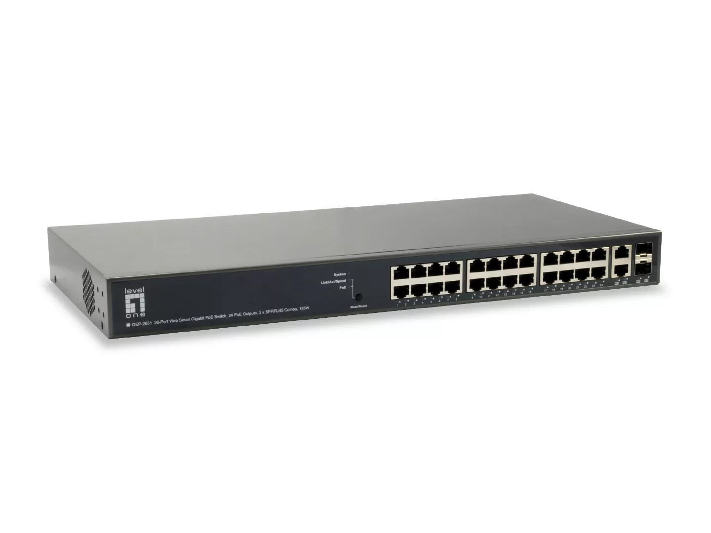 LevelOne TURING 26-Port Web Smart Gigabit