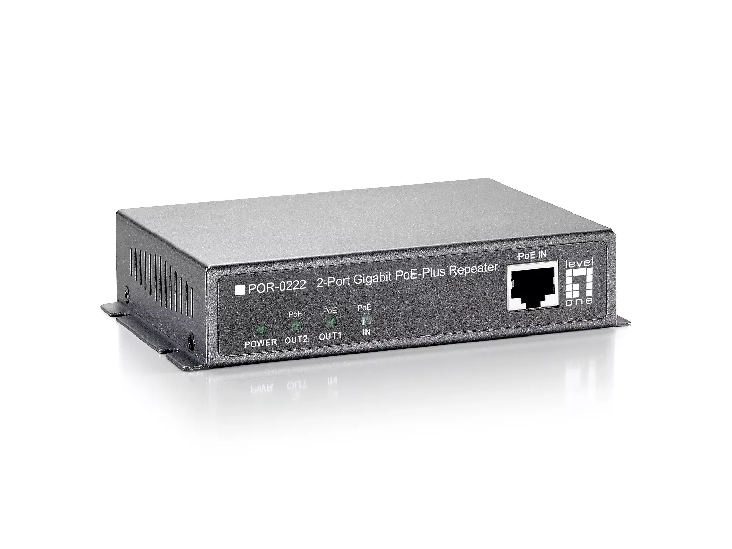 LevelOne Gigabit PoE Repeater  Cascadable  2