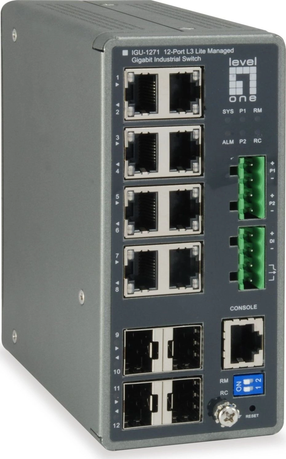 LevelOne TURING 12-Port L3 Lite Managed