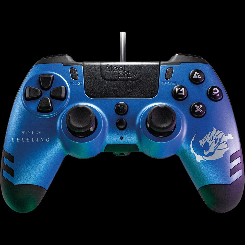 Lexip JVAMUL00175 spēļu kontrolierīce Melns, Zils Spēļu paliktnis Analogā / digitālā PC (dators), PlayStation 4