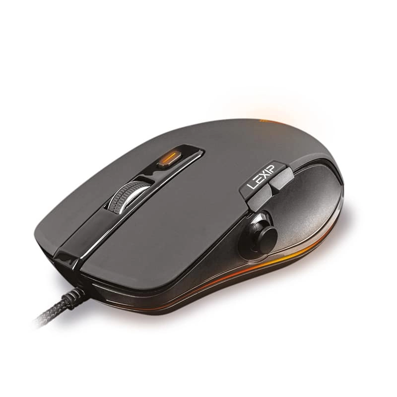 Lexip NP93 pele Speļu Labā roka USB Type-A 12000 DPI