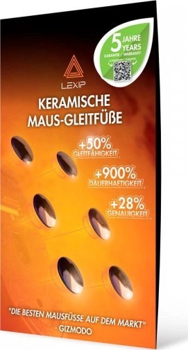LEXIP GAMING - CERAMIC SLIDERS FOR