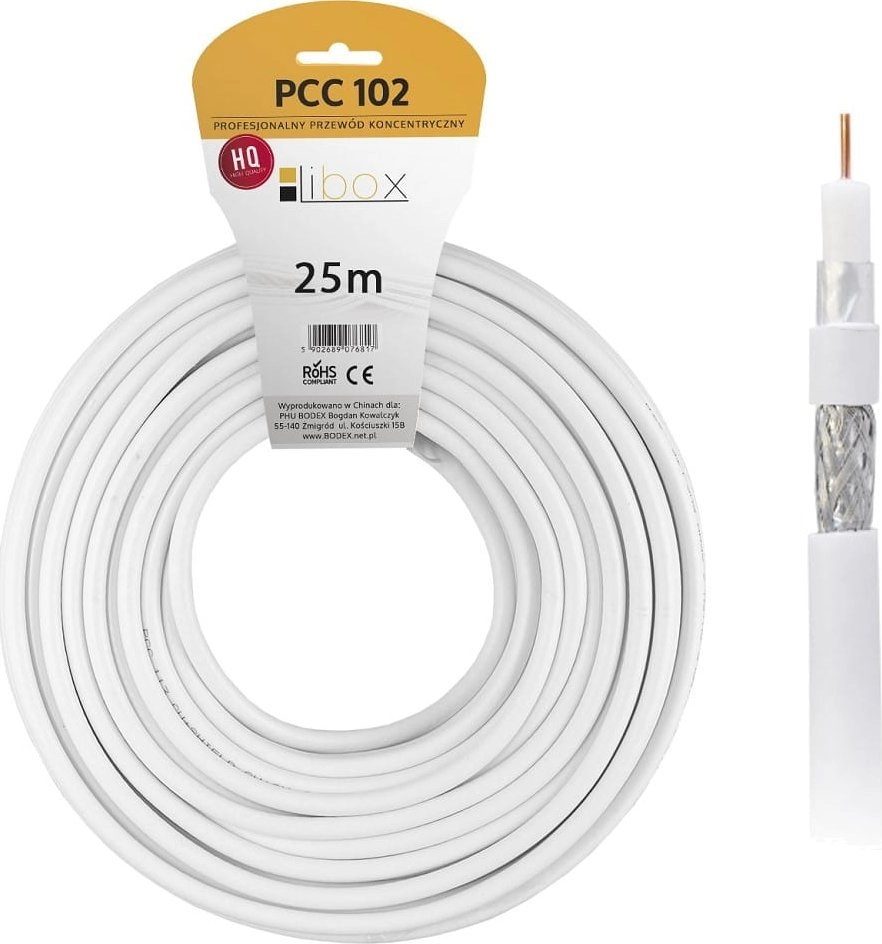 Libox Kabel SAT Trishield HD/25m PCC102-25