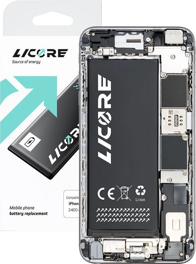 Bateria Licore LICORE bateria do IPHONE