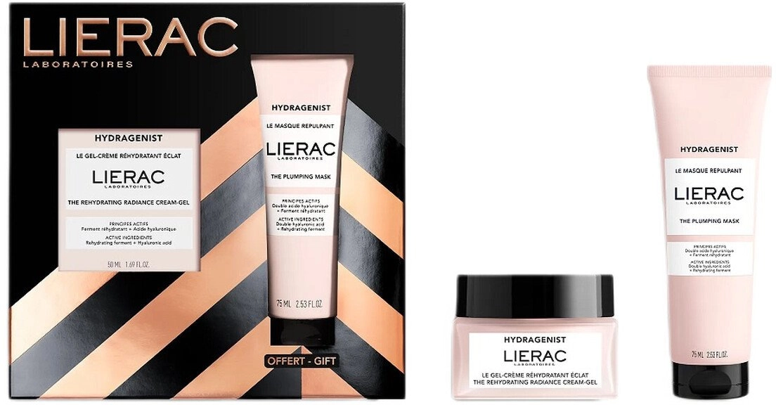 LIERAC_SET Hydragenist krem-żel nawadniający 50ml +