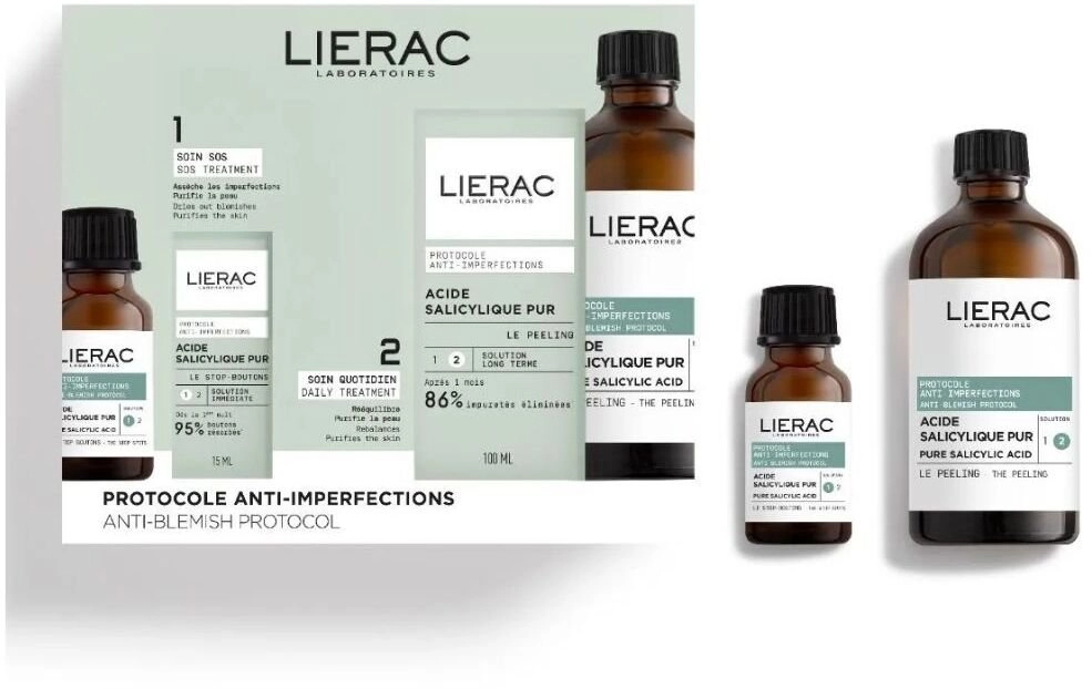 Lierac Set Lierac: Anti-Blemish Protocol Stop
