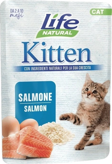 LIFE CAT pink 70g KITTEN SALMON