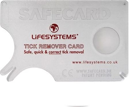 Lifesystems Pęseta karta do usuwania kleszczy