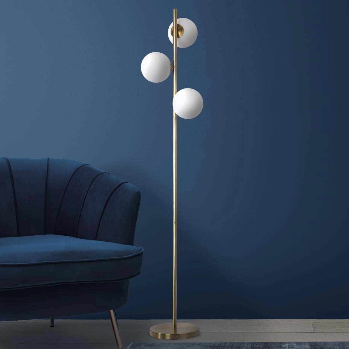 Lampa podłogowa Light Prestige Złota podłogowa