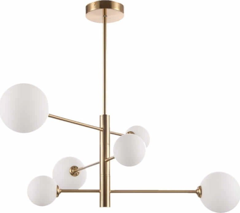 PENDANT LIGHT DORADO 6XG9 GOLD LP-002/6P