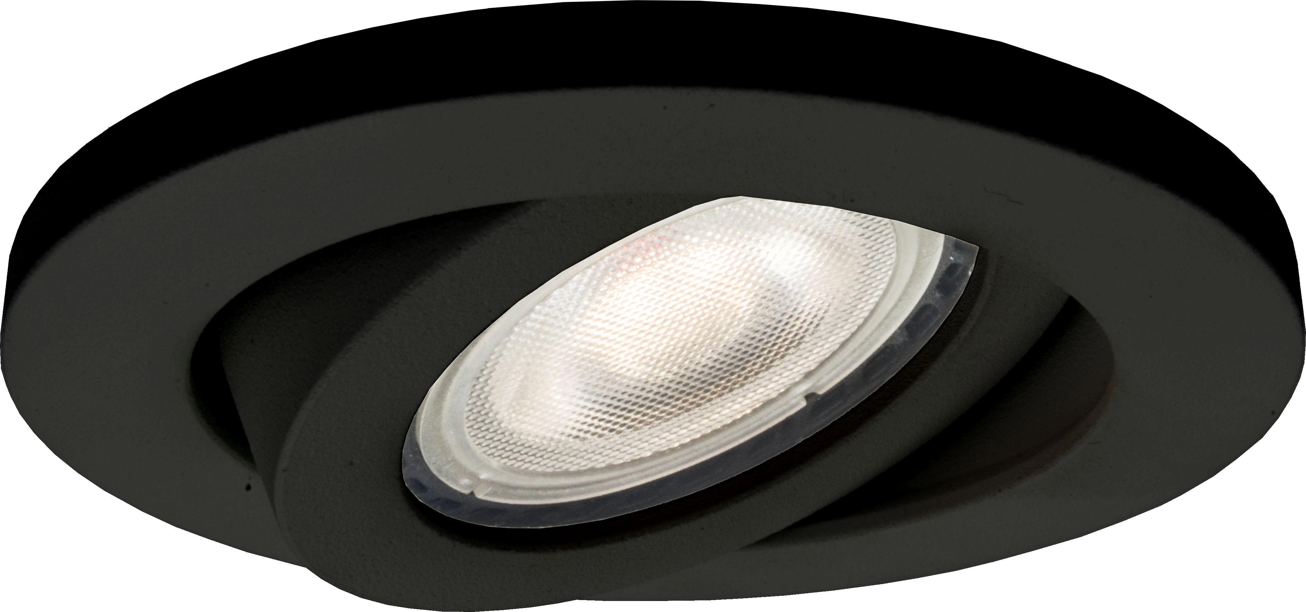 Light Prestige Black recessed light fixture