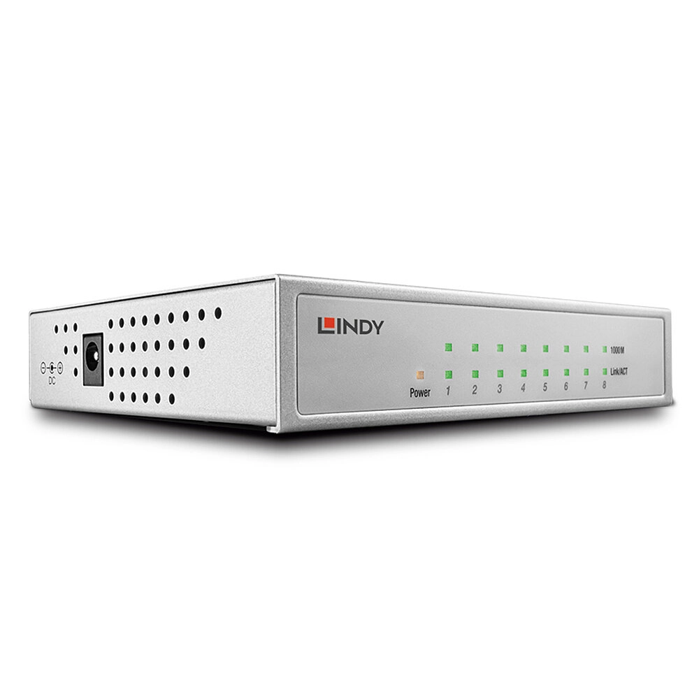 Lindy Network Switch - Gigabit  Desktop