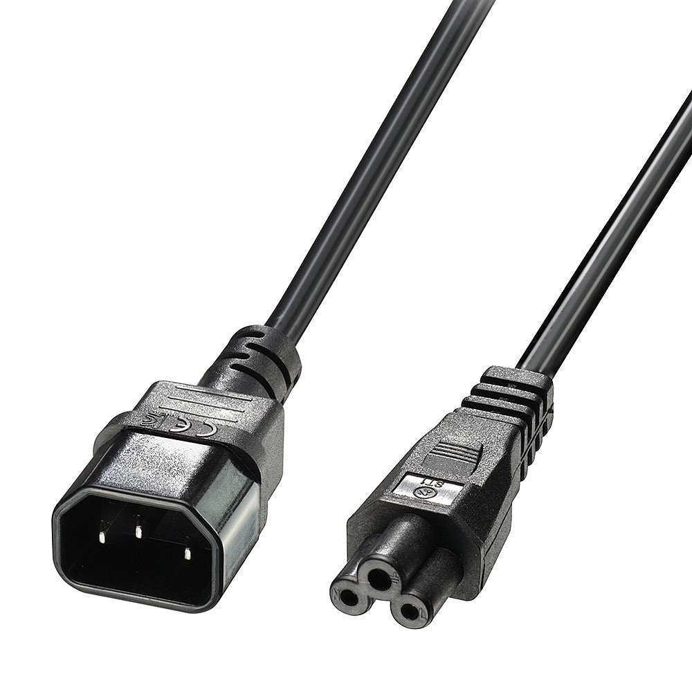 Lindy 2m C5 to C14 Mains