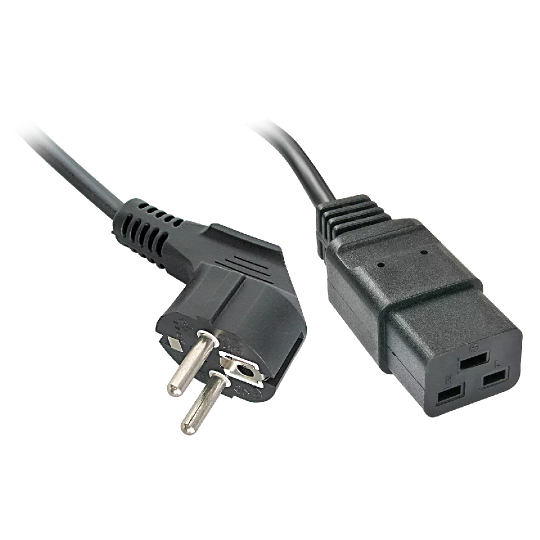 Lindy Stromversorgung Black 2 m CEE7/4