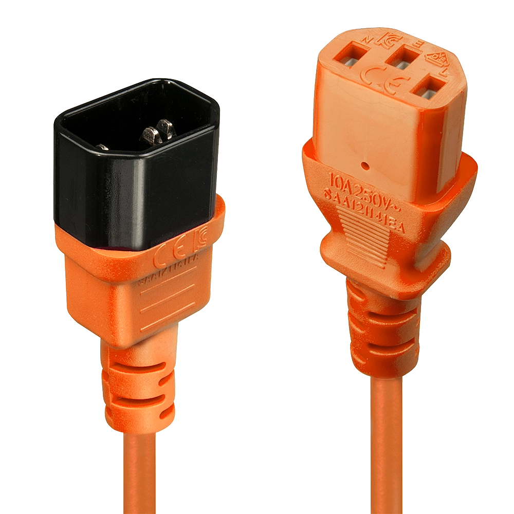 Lindy 0.5m IEC Extension Cable