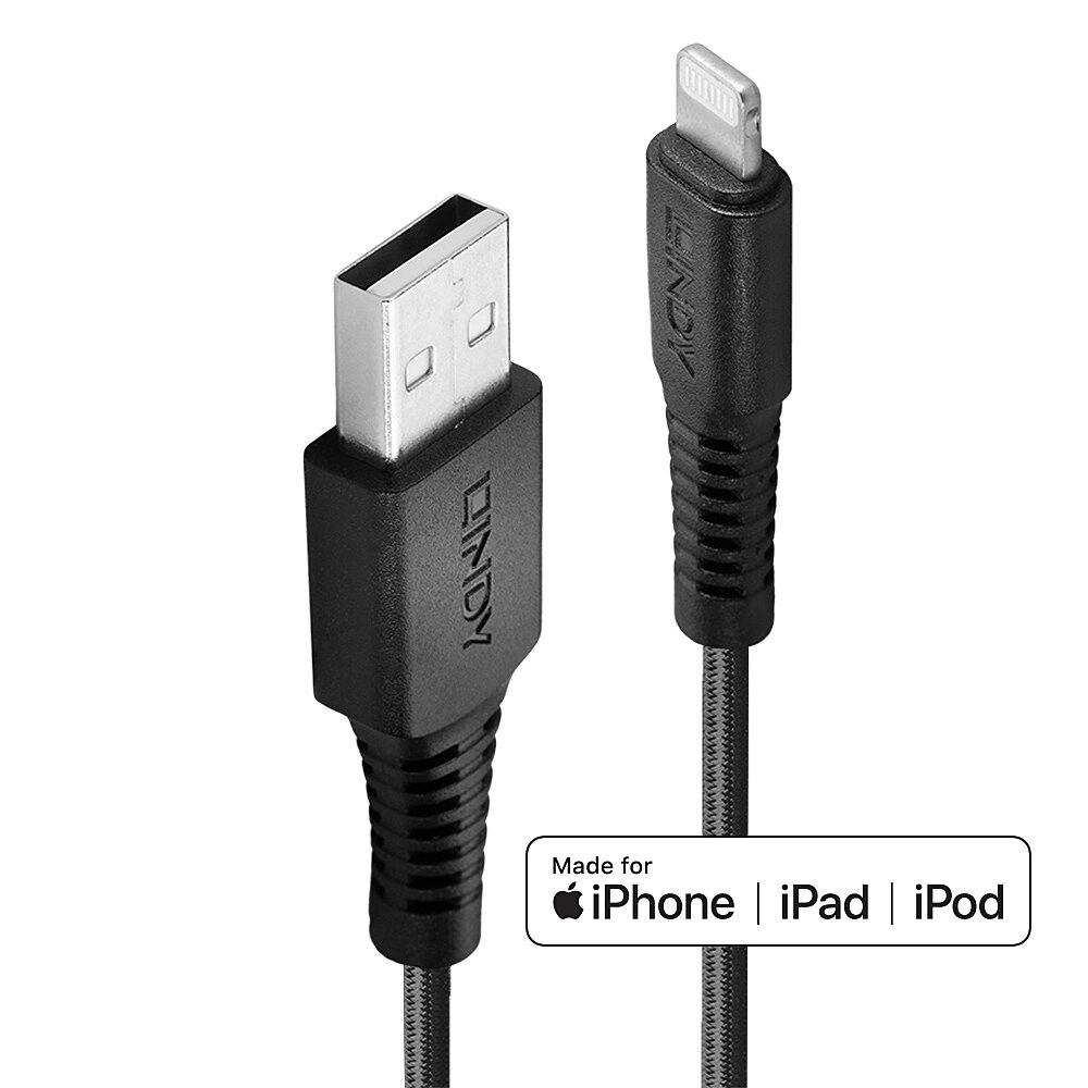 Lindy 3m Reinforced USB Type A