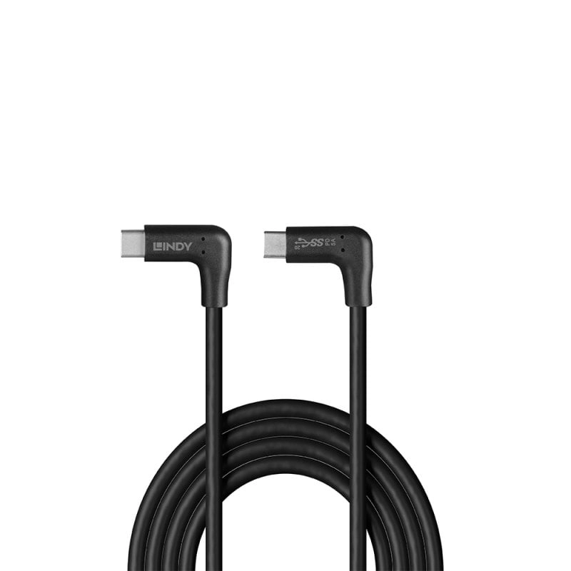 Lindy 1m USB 3.2 Right-Angled