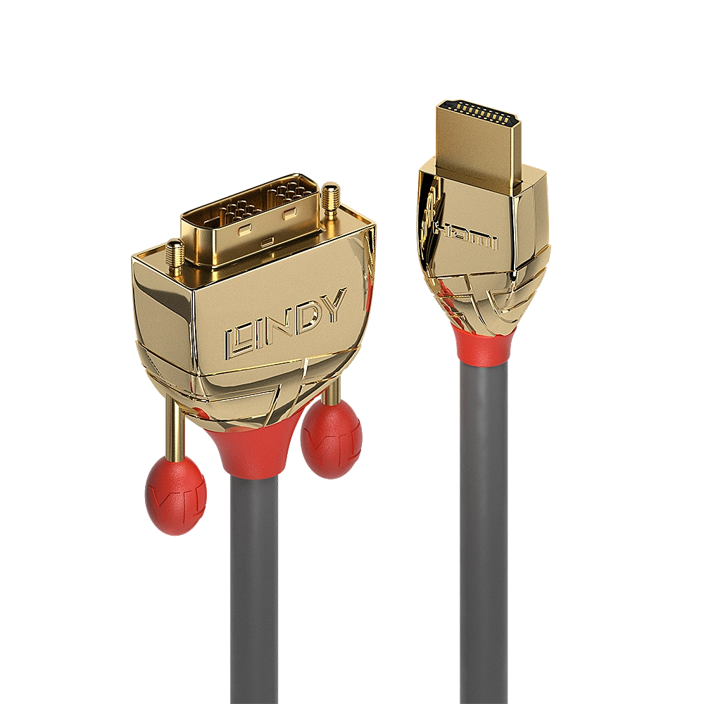 Lindy 1m HDMI to DVI-D Cable