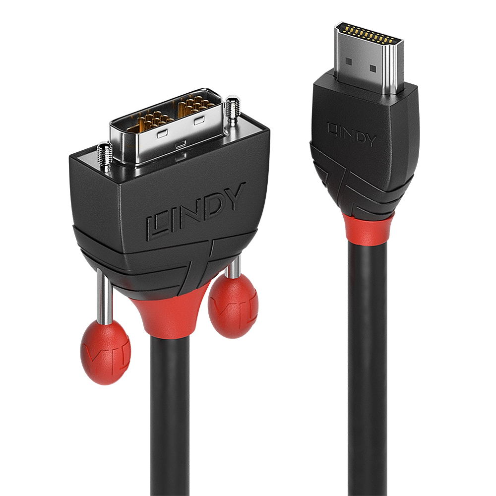Lindy 1m HDMI to DVI Cable