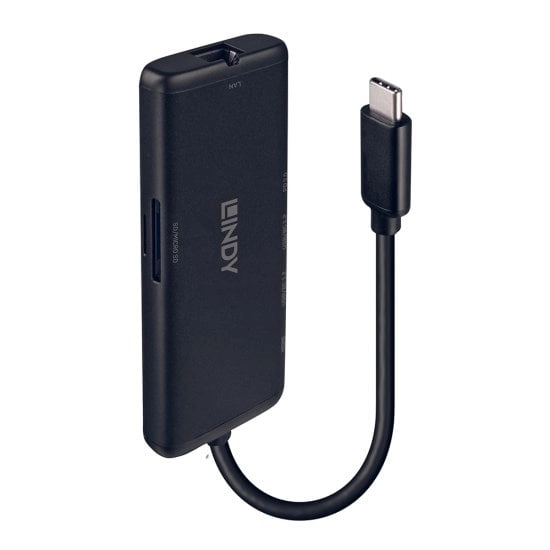Lindy DST-Mini USB-C Laptop Mini Docking
