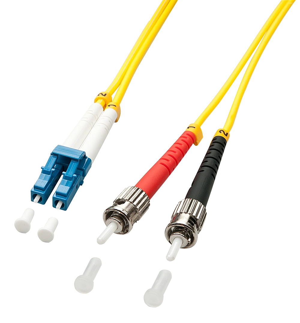 Lindy 2m LC/ST InfiniBand/fibre optic cable