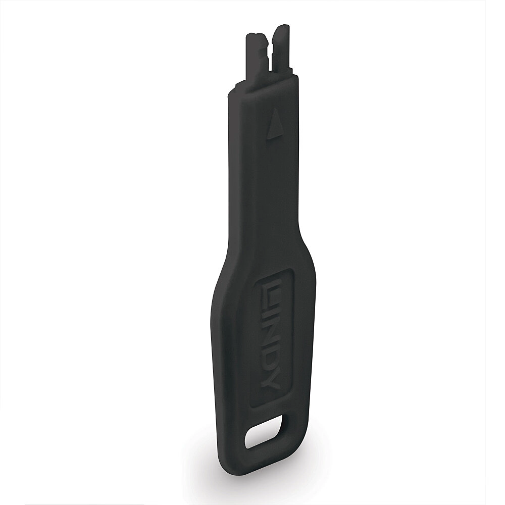 Lindy RJ-45 Port Blocker key  Black