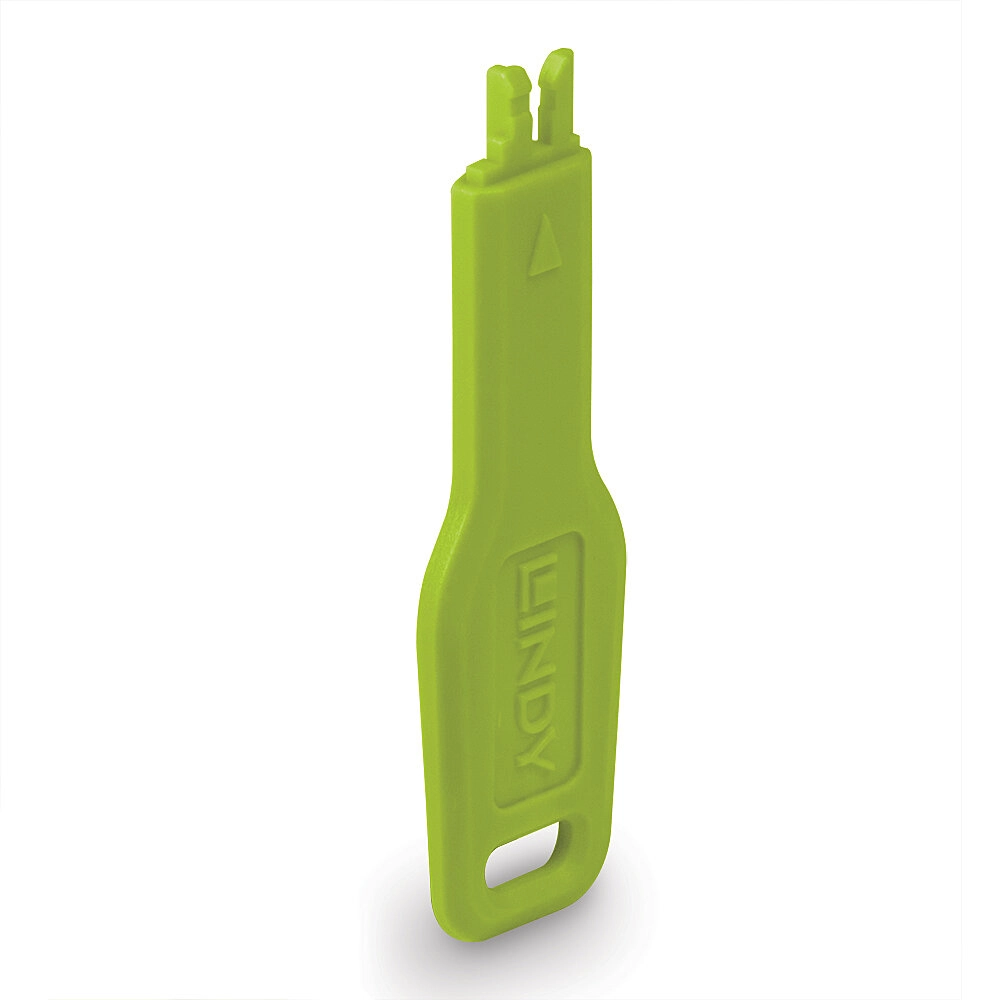 Lindy RJ45 Port Blocker key  Green