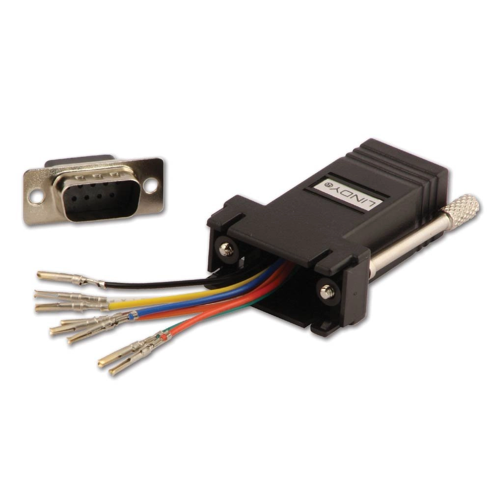 Lindy RJ-45 Female to 9 Way