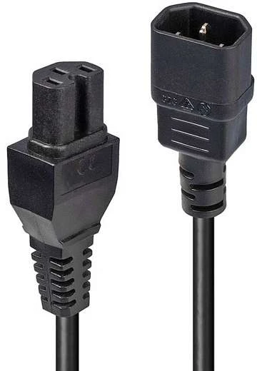 Lindy 30402 power cable Black 3