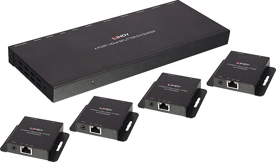 LINDY Extender Splitter HDMI IR Cat6