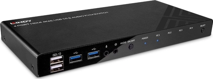 LINDY KVM Switch HDMI 4K60 USB3