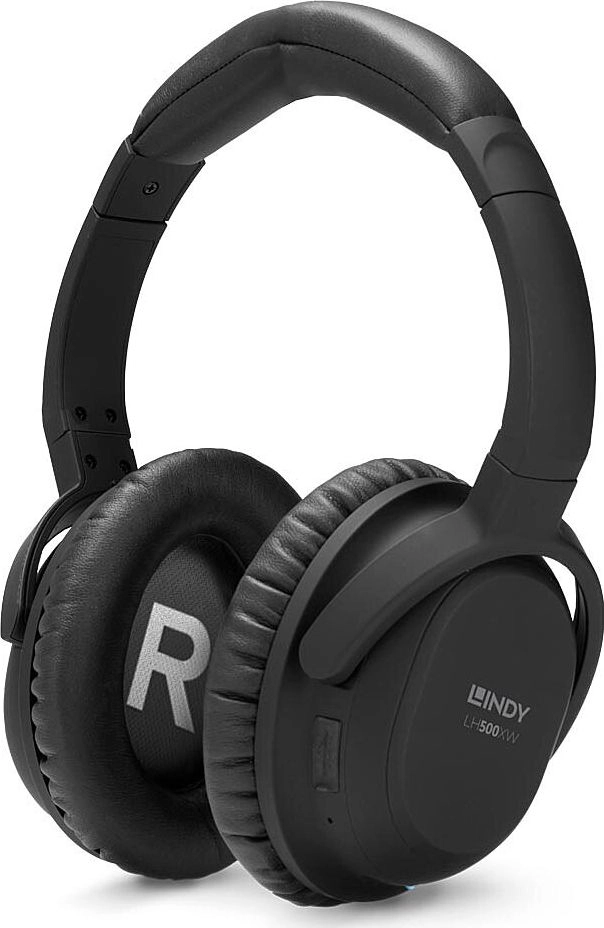 Lindy LH500XW Austiņas Vadu &amp; Bezvadu Micro-USB Bluetooth Melns