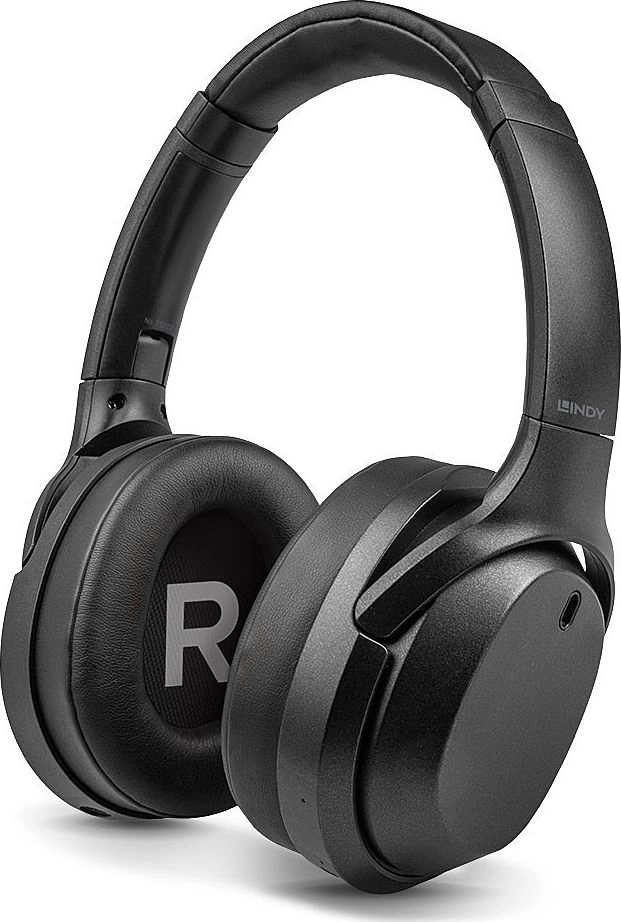 Lindy LH700XW Austiņas Vadu &amp; Bezvadu Mūzika Micro-USB Bluetooth Melns