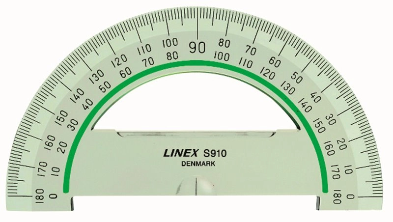 Linex S910 protractor Styrene Acrylonitrile (SAN)