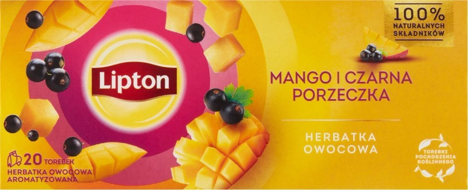 Lipton Lipton Herbatka owocowa mango i