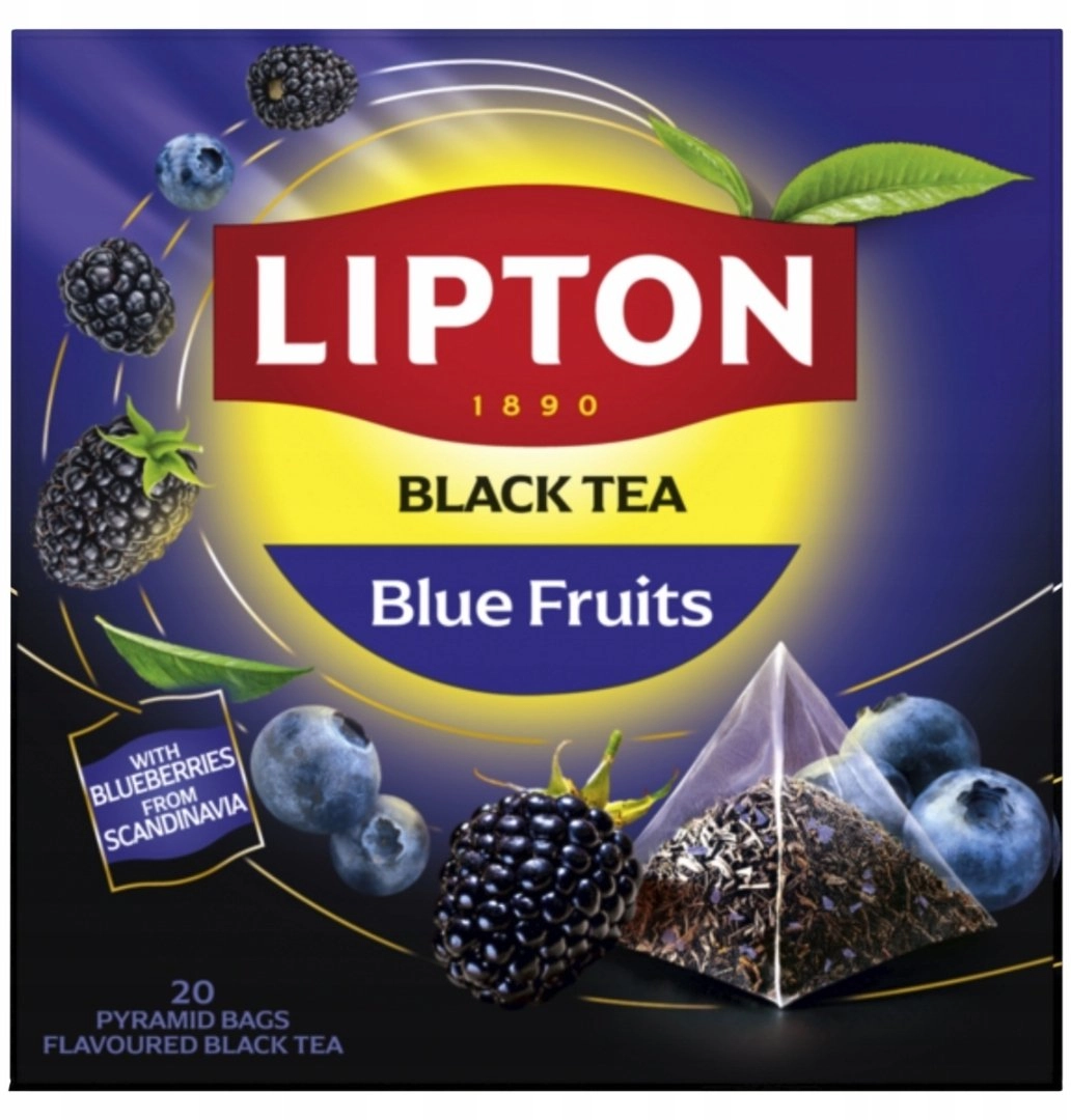 Lipton LIPTON tea black blackberry and