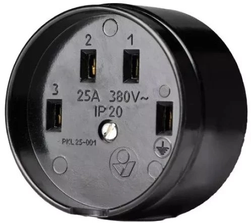 SOCKET RS 380V 25A LIREGUS 14964633