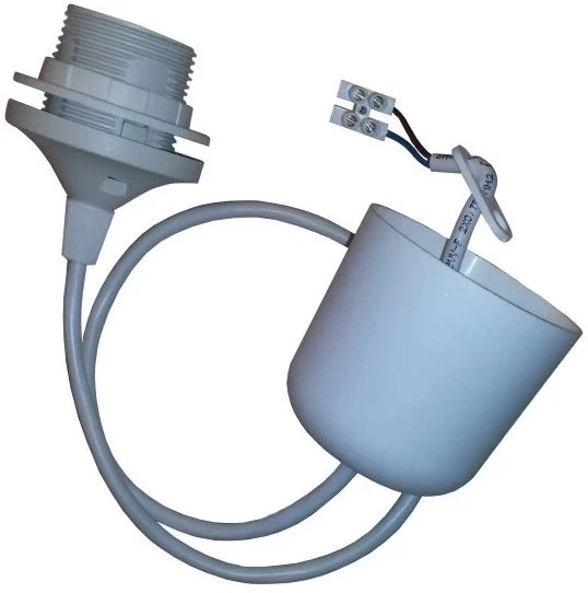 LAMP HOLDER WITH CABLE AND RING